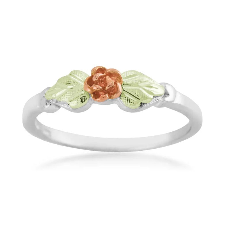 Little Rose - Black Hills Gold Ladies Ring