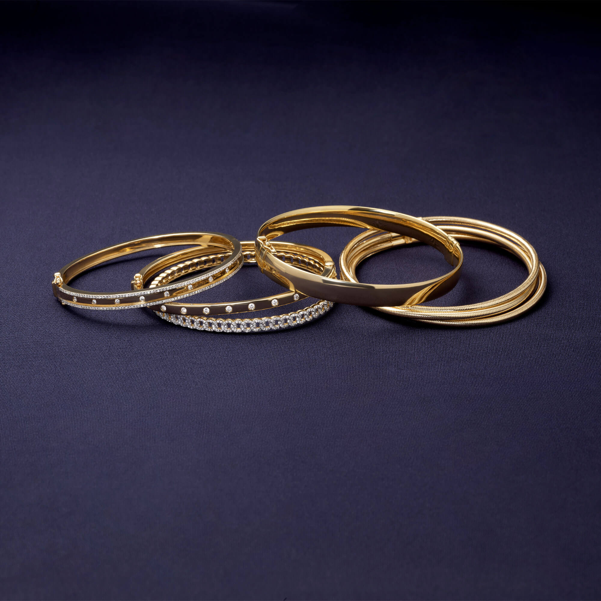 Liquid Gold Stretch Bracelet