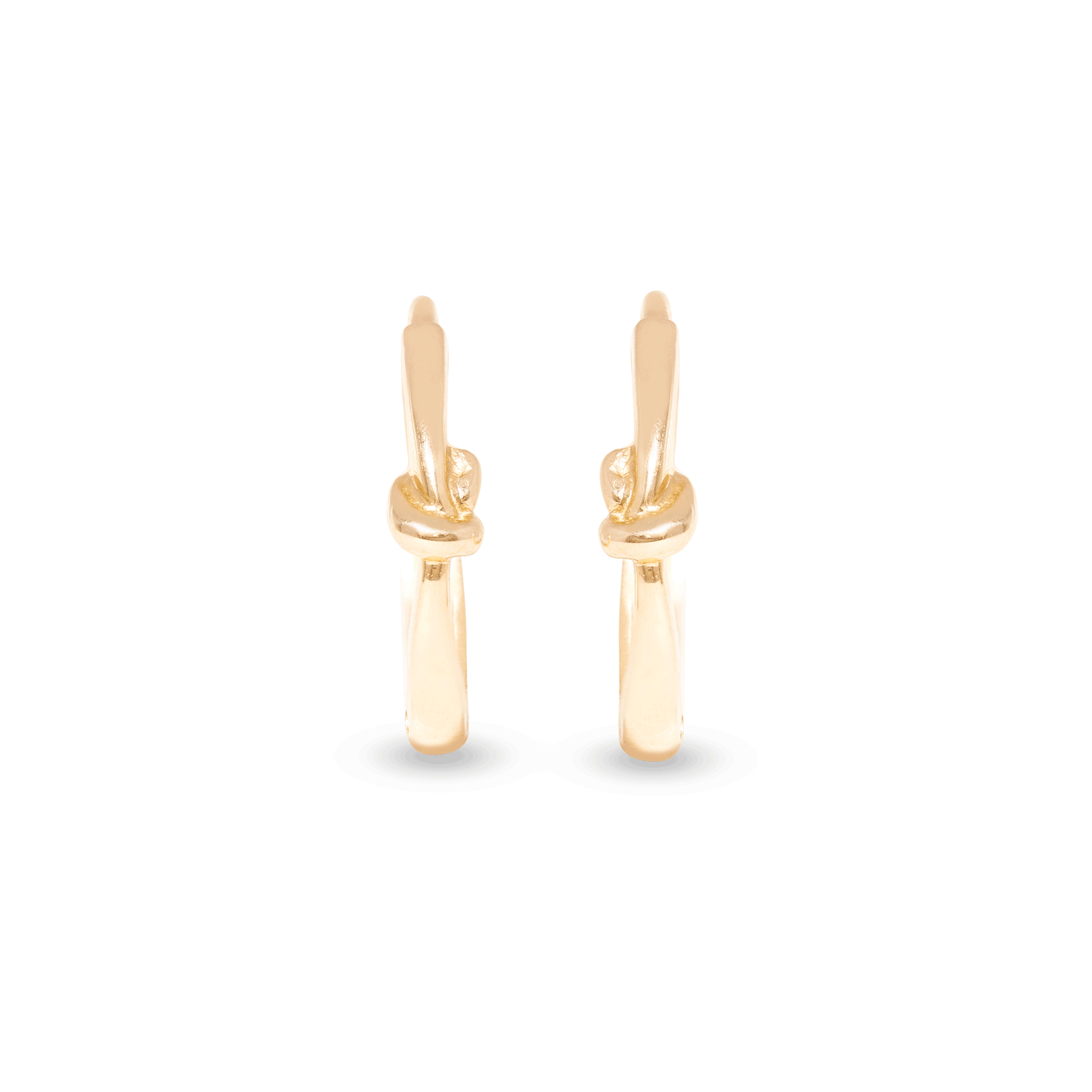 Gold Knot Huggies