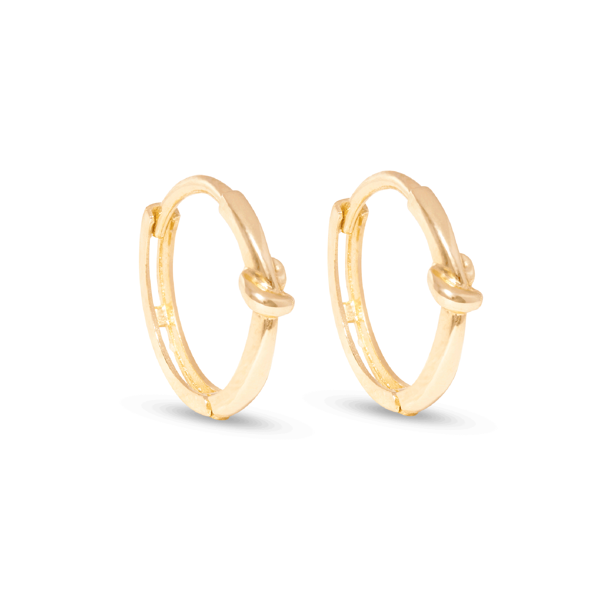 Gold Knot Huggies