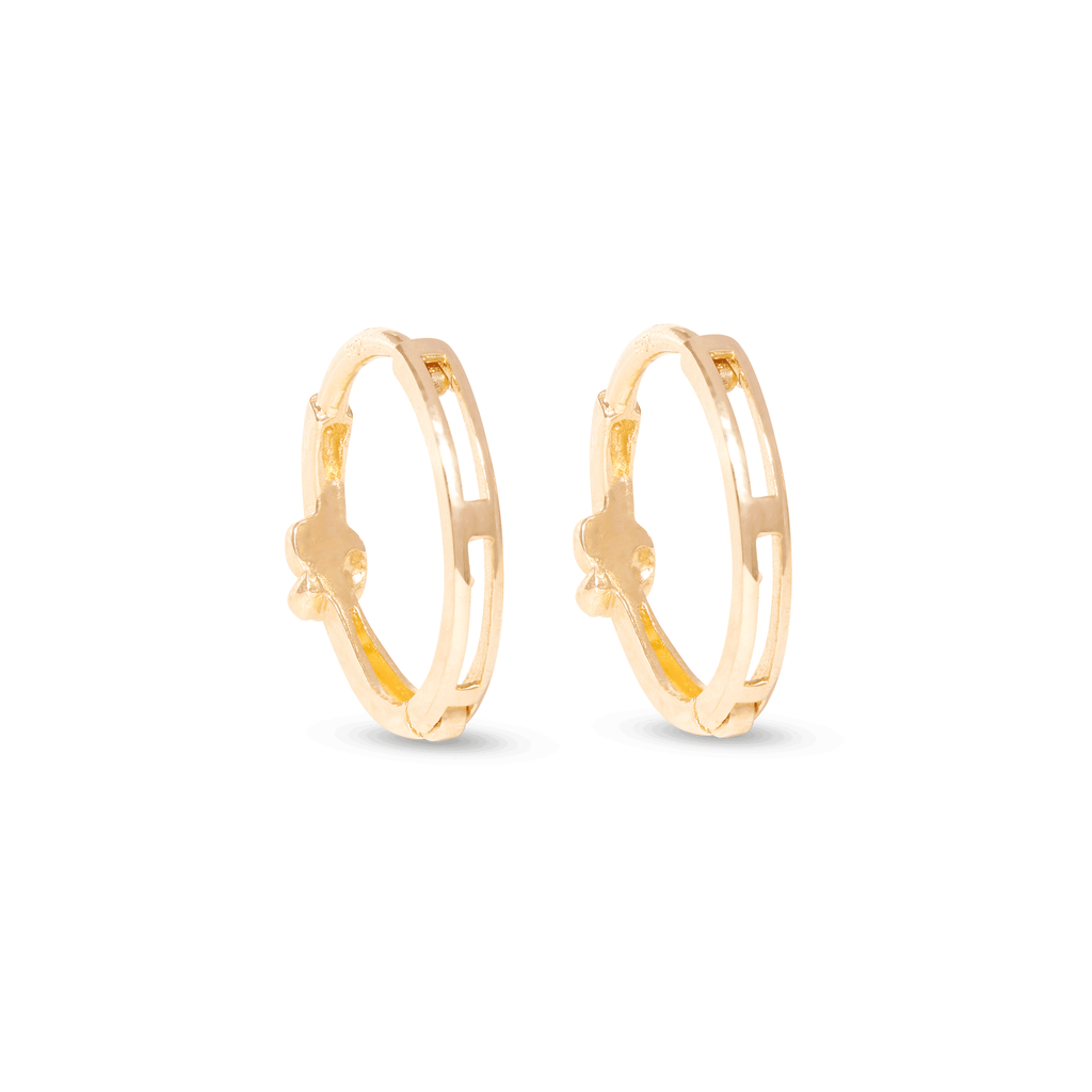 Gold Knot Huggies