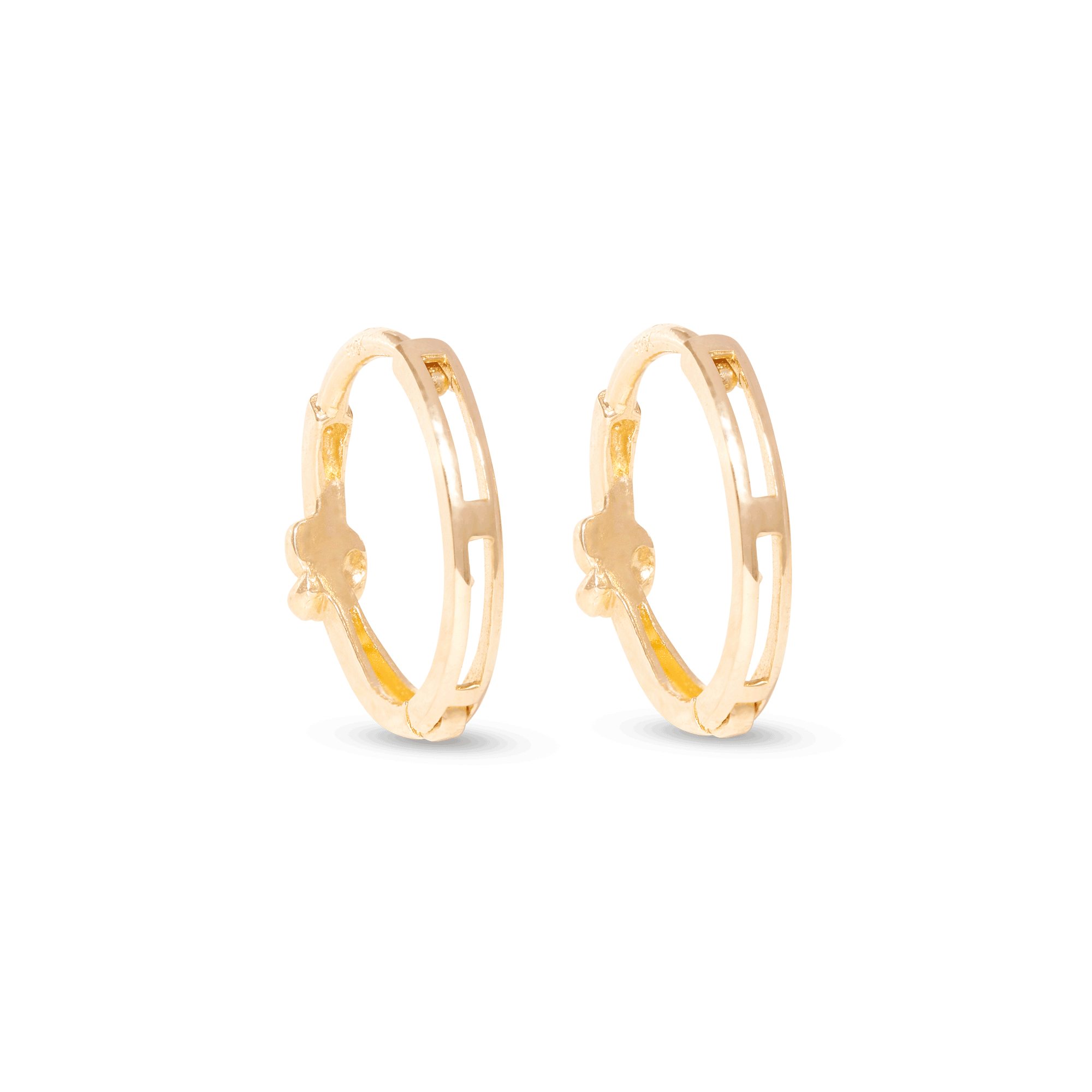 Gold Knot Huggies