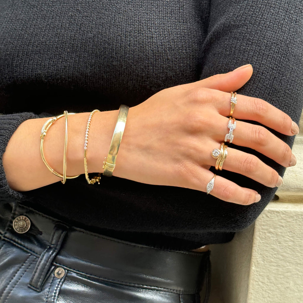 Liquid Gold Stretch Bracelet