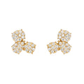 Trio Diamond Stud Earrings