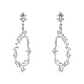 Grape Cluster Drop Earrings